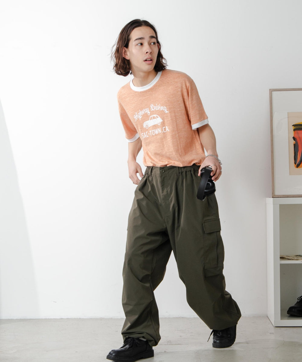 オレンジ モデル：174㎝ L着用