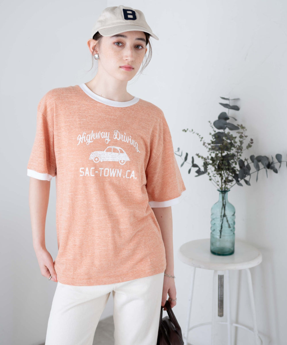 オレンジ モデル：164㎝ L着用