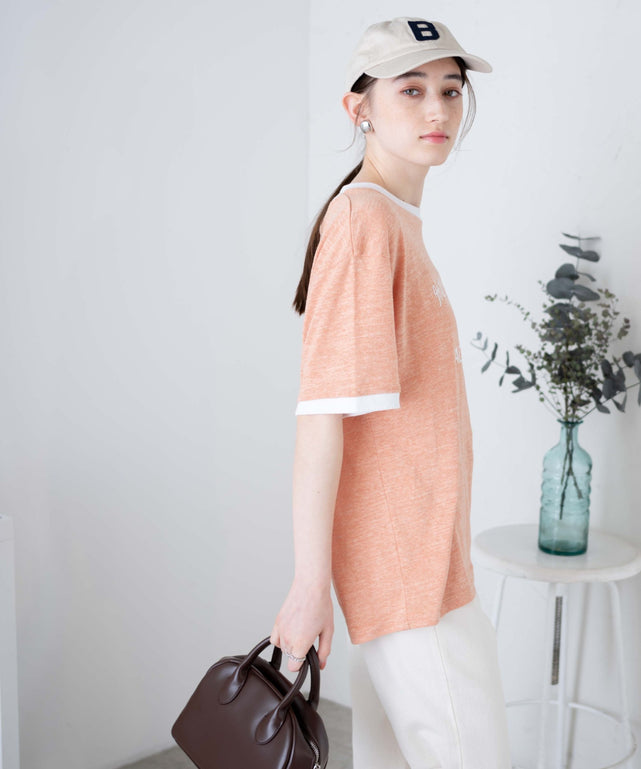 オレンジ モデル：164㎝ L着用