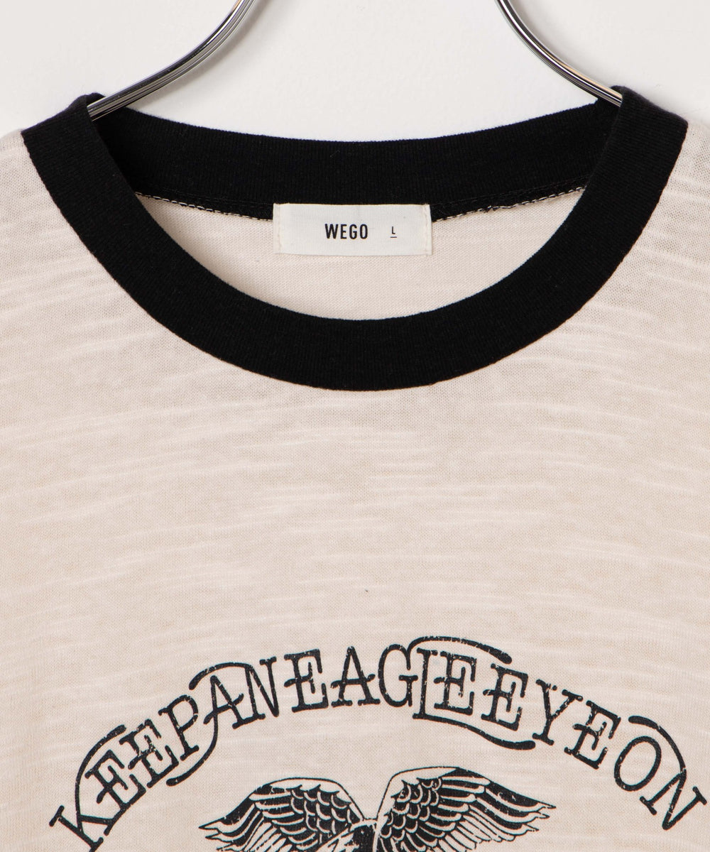 ヴィンテージロゴリンガーT