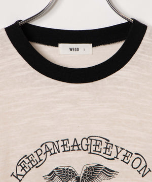 ヴィンテージロゴリンガーT