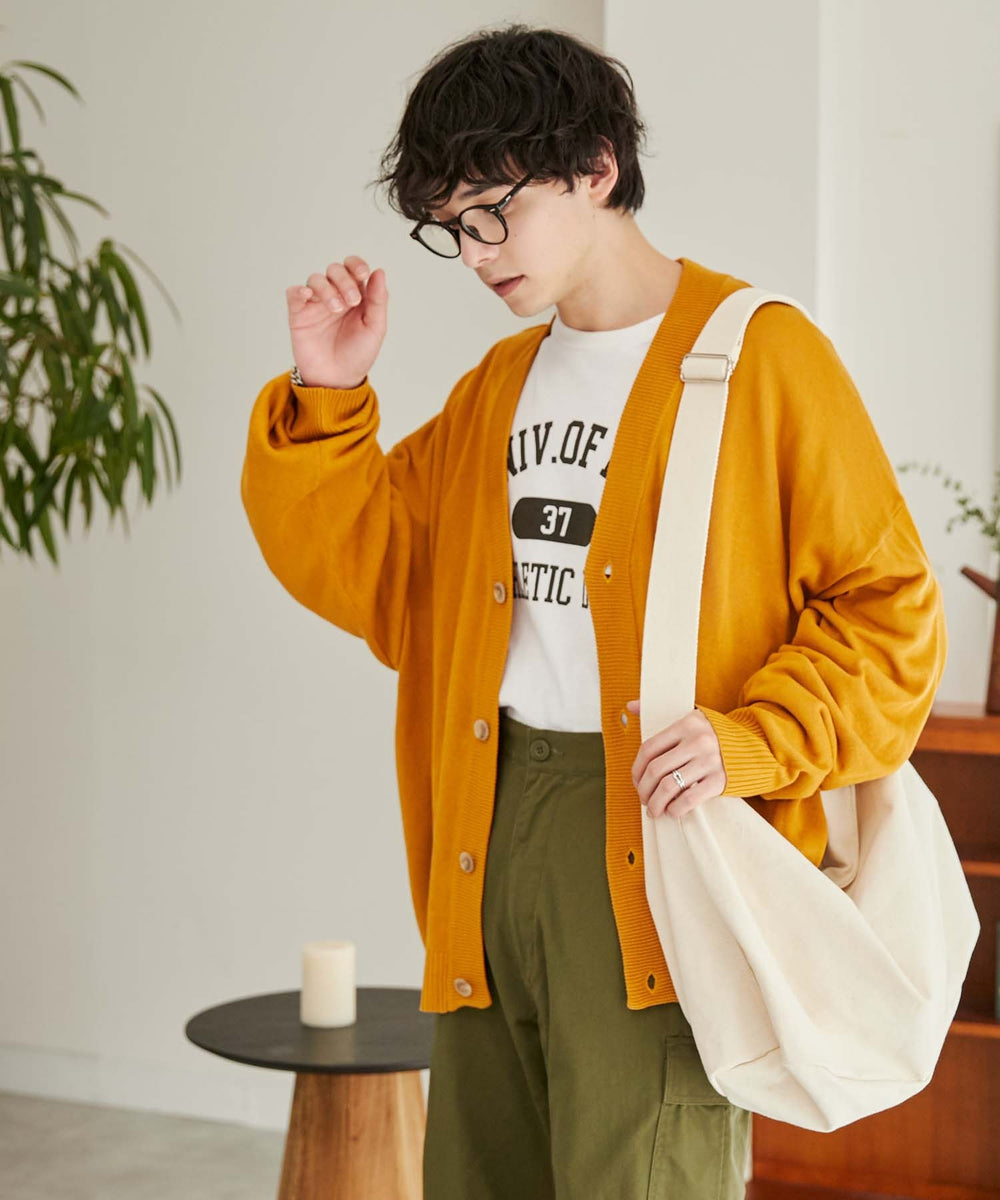 マスタード モデル : 175cm L着用