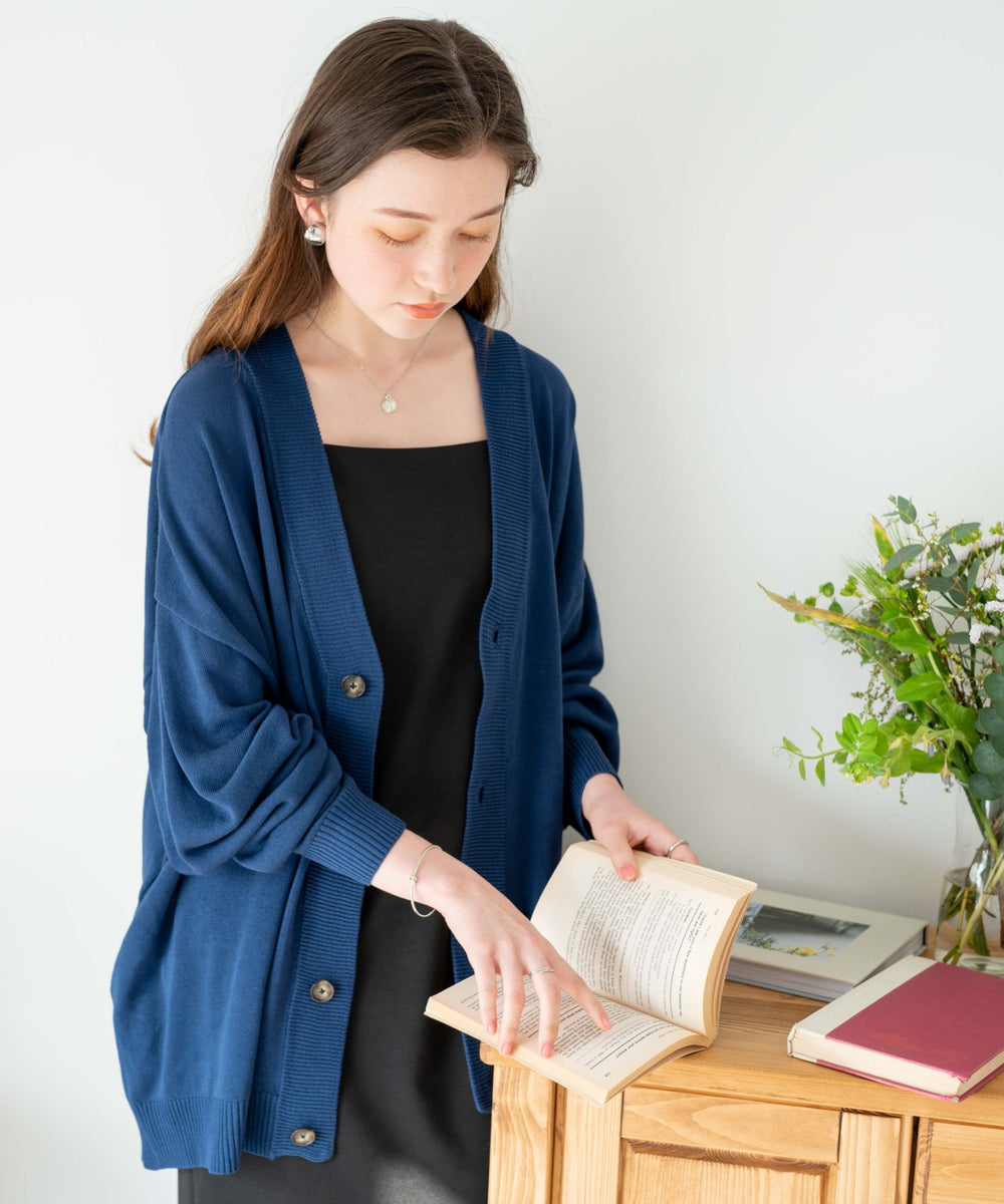 ネイビー　モデル:162cm L着用