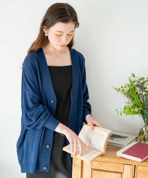 ネイビー　モデル:162cm L着用