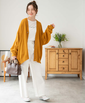 マスタード　モデル:162cm L着用