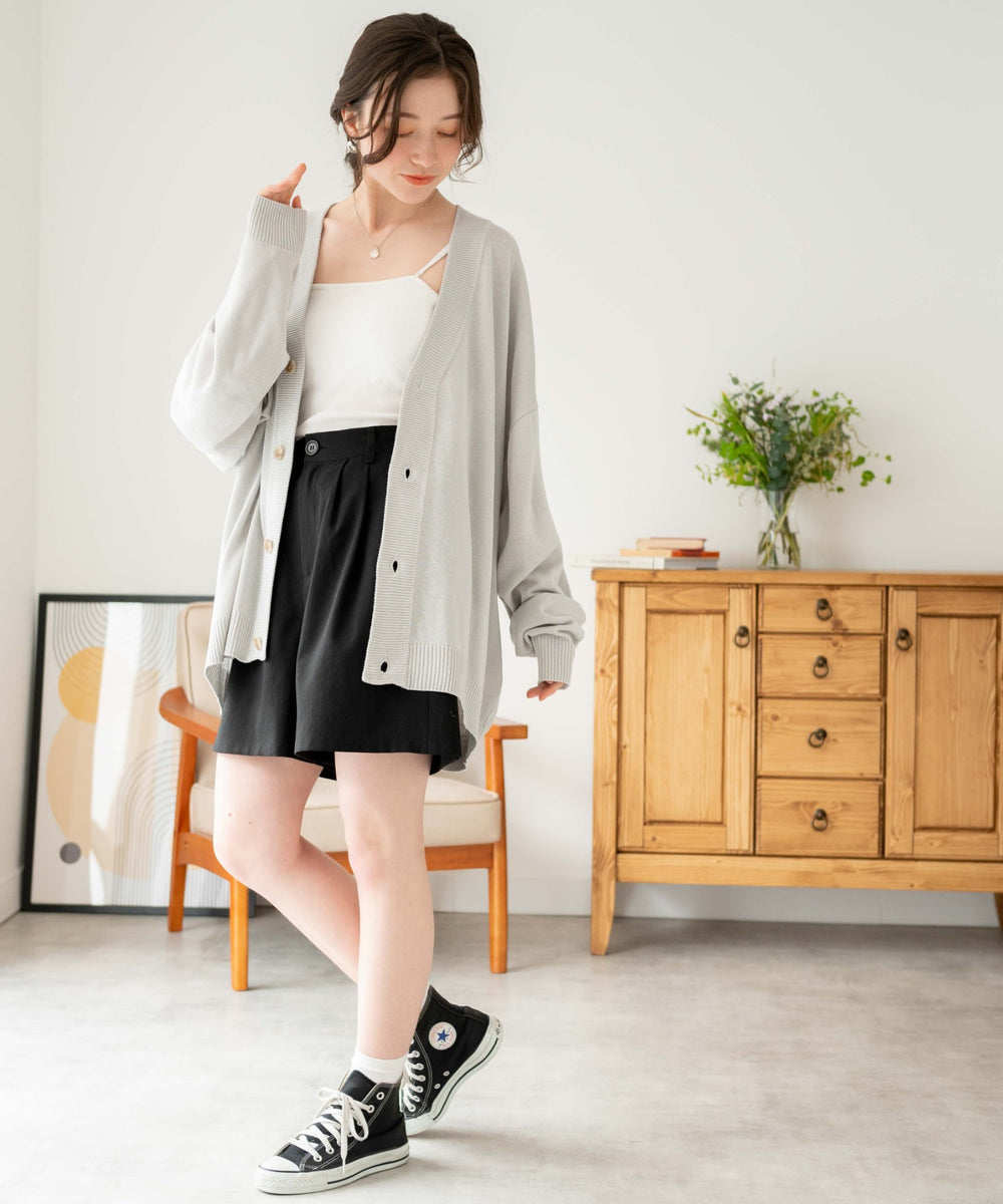 Lグレー　モデル:162cm L着用