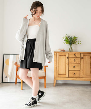 Lグレー　モデル:162cm L着用