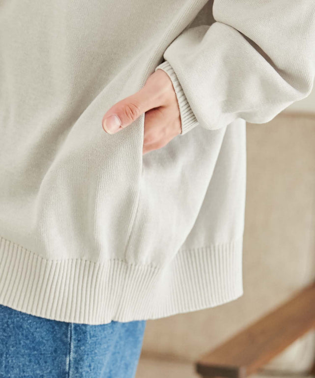 リネンライクルーズカーディガン