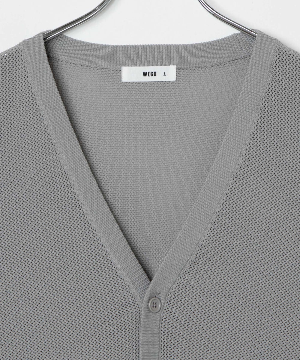 メッシュカーディガン