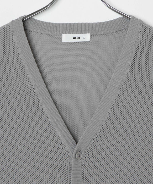 メッシュカーディガン