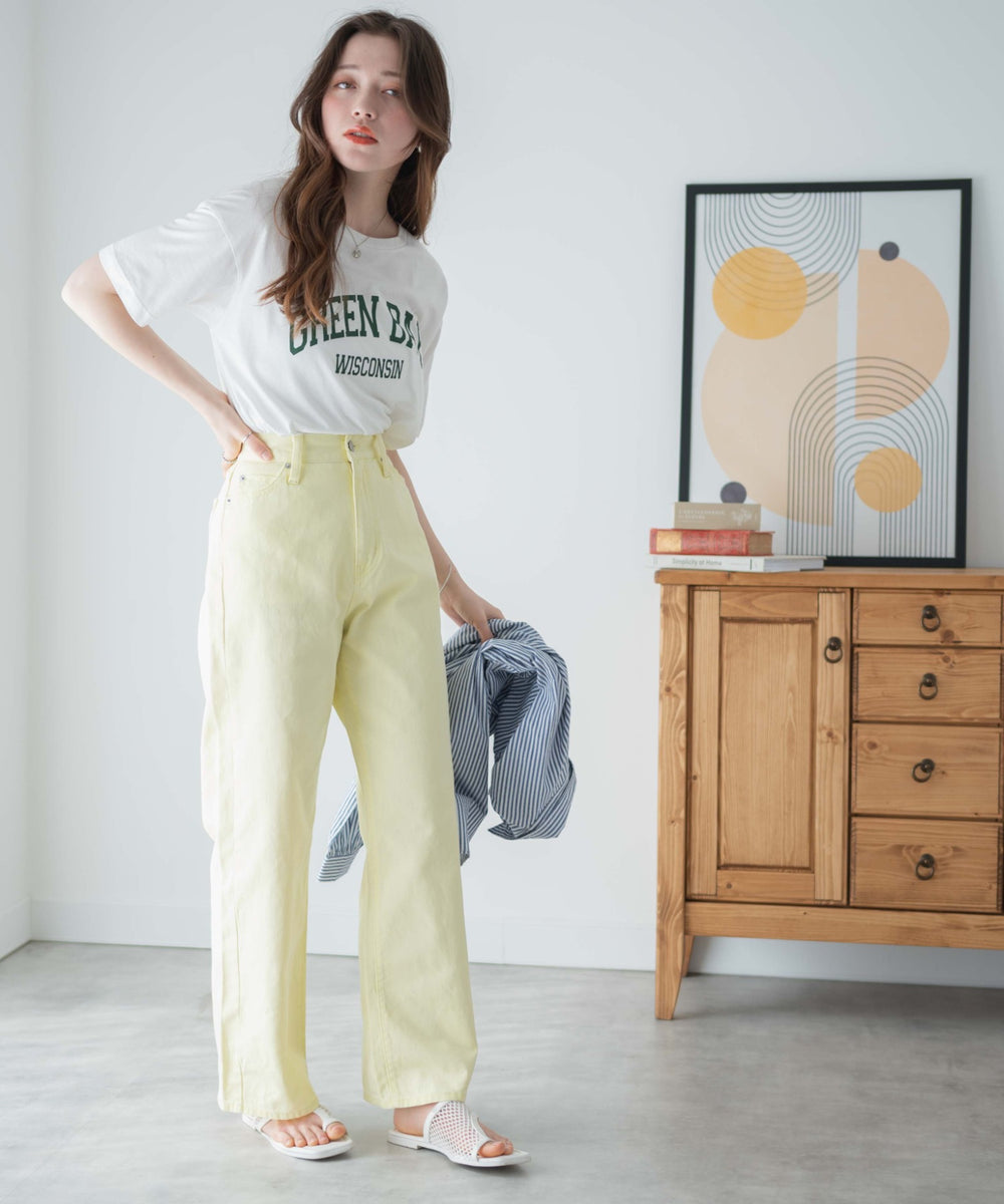 Lイエロー モデル：162cm M着用