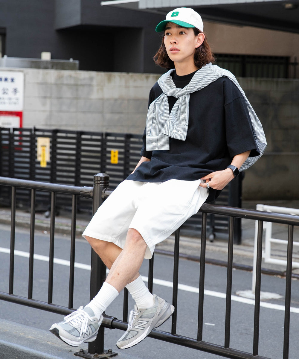 ホワイト モデル：174cm L着用