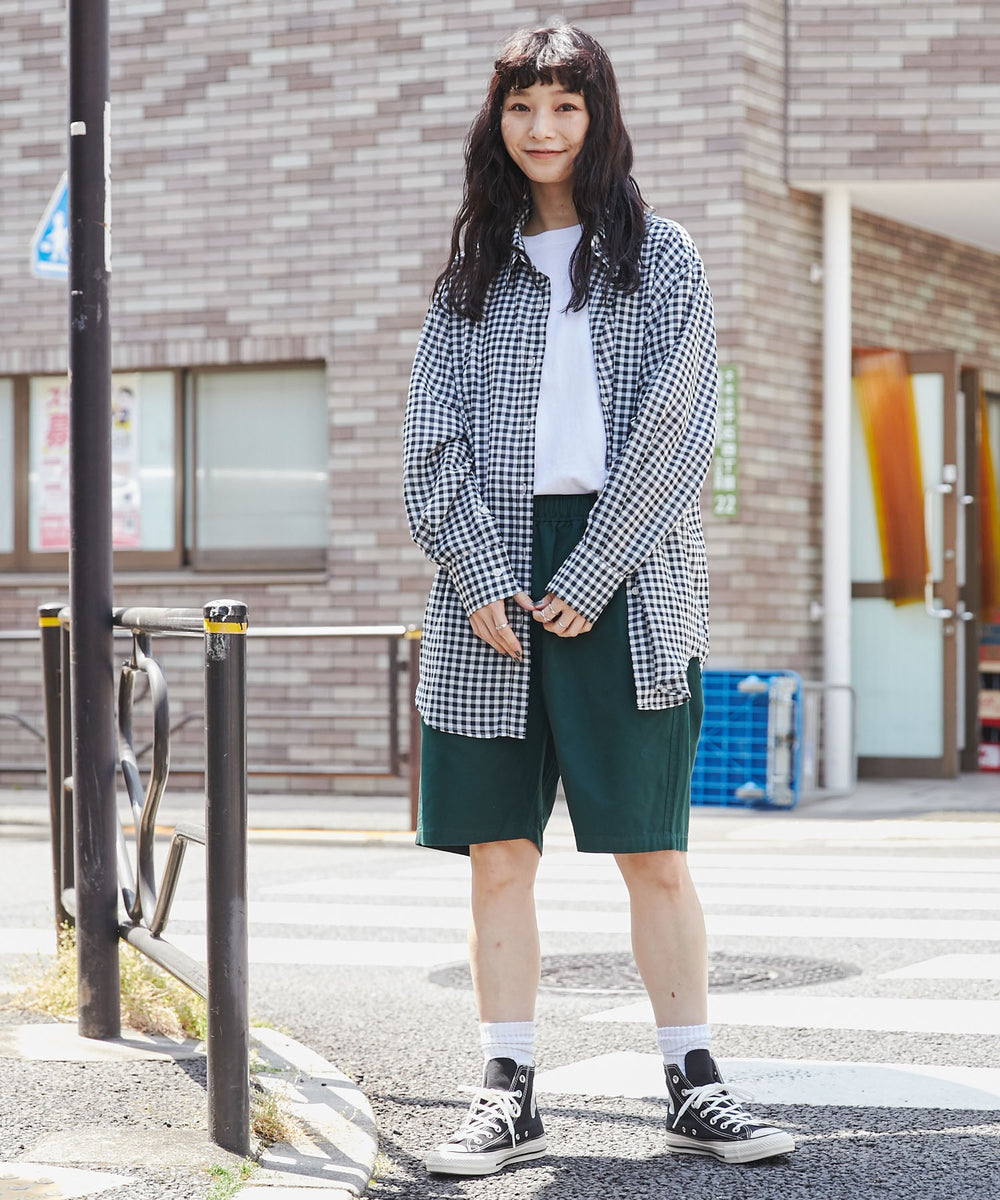 Dグリーン モデル：166cm L着用