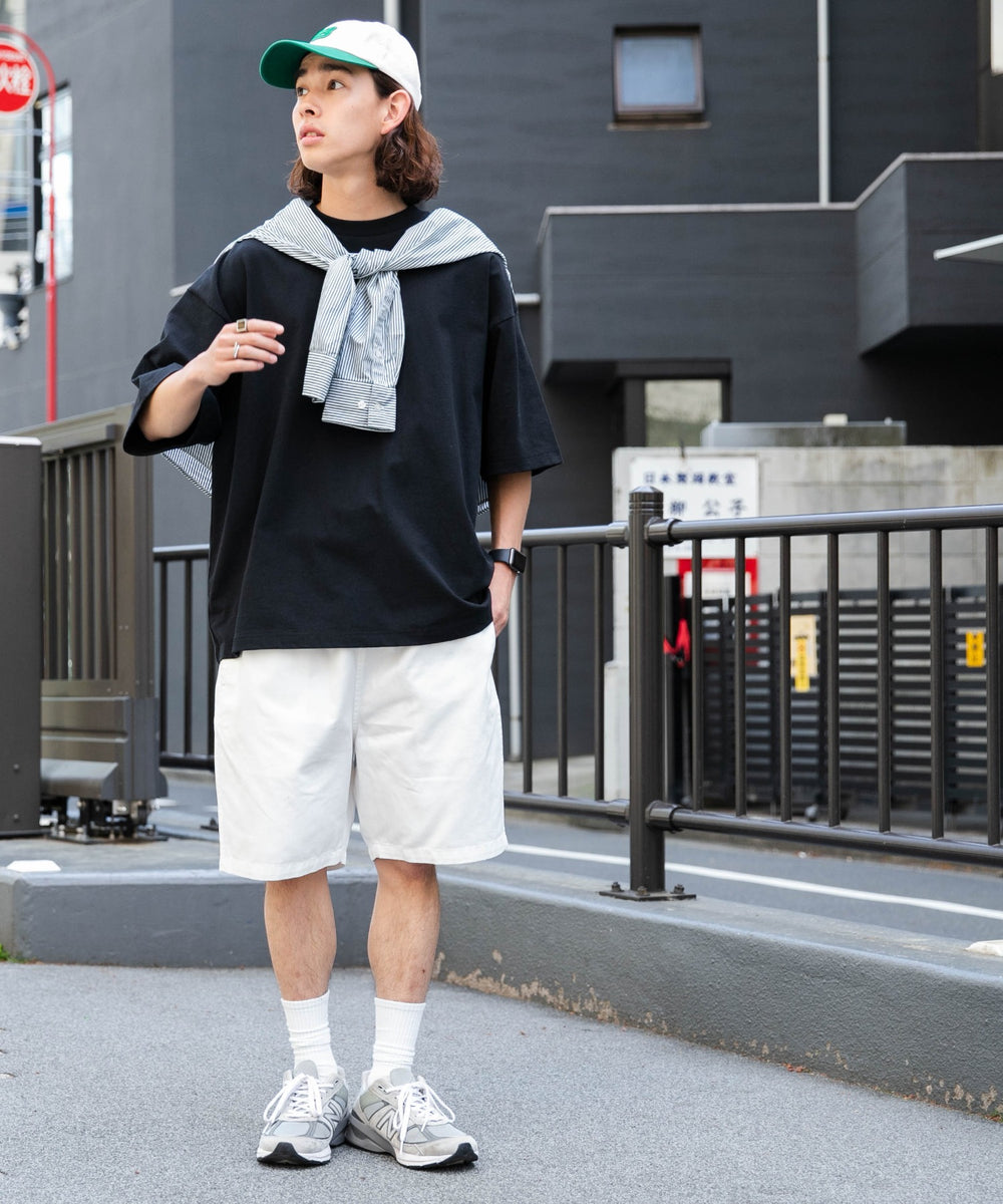 ホワイト モデル：174cm L着用