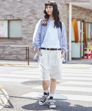 ホワイト モデル：166cm L着用