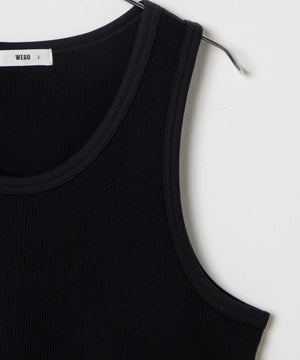 ワッフルタンクトップ