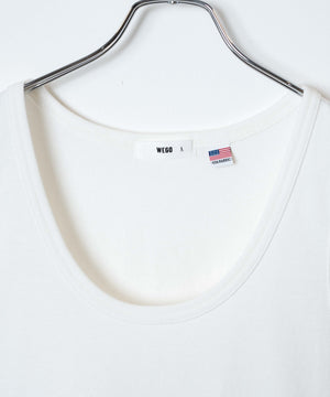 USAコットンタンクトップ