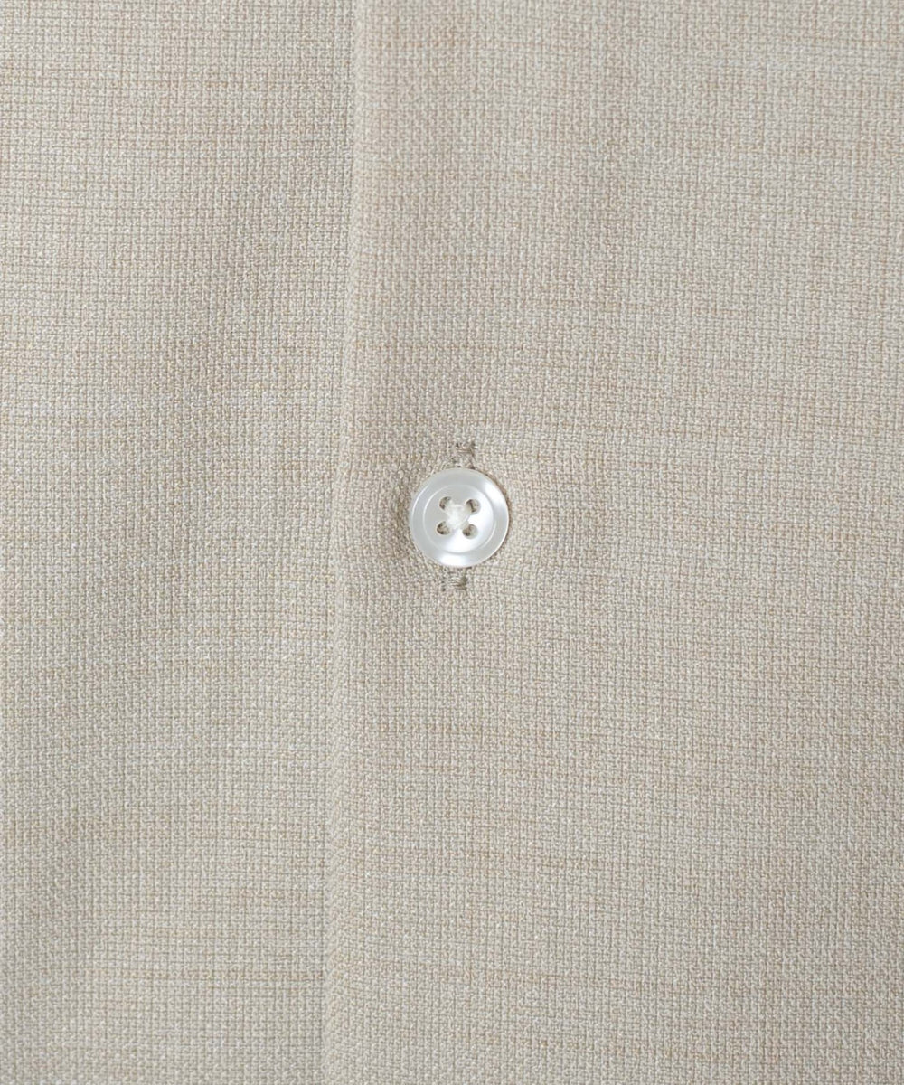 リネンライクオープンカラーBIGシャツ