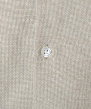 リネンライクオープンカラーBIGシャツ