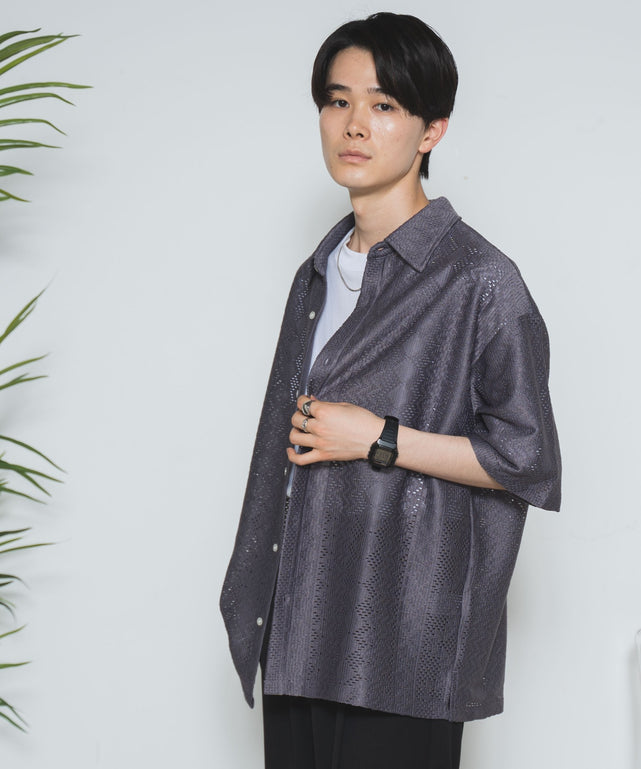 パープル モデル：177cm L着用