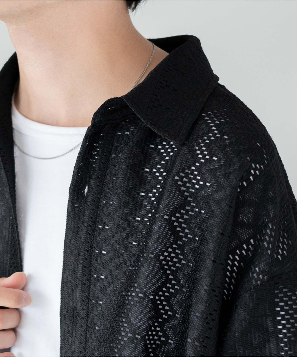 メッシュBIGシャツ