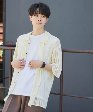 オフホワイト モデル：177cm L着用