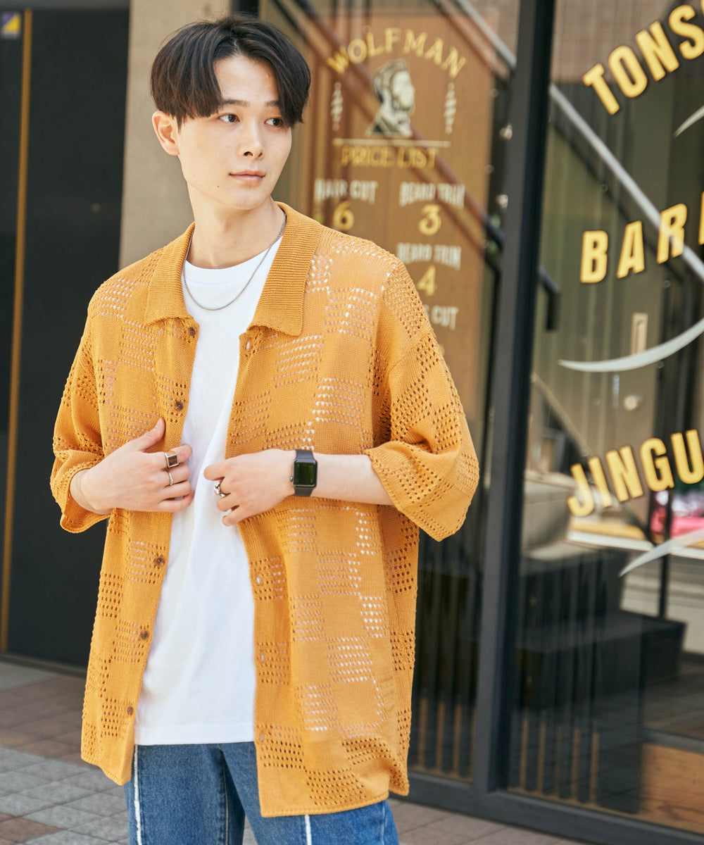 マスタード モデル：177cm L着用