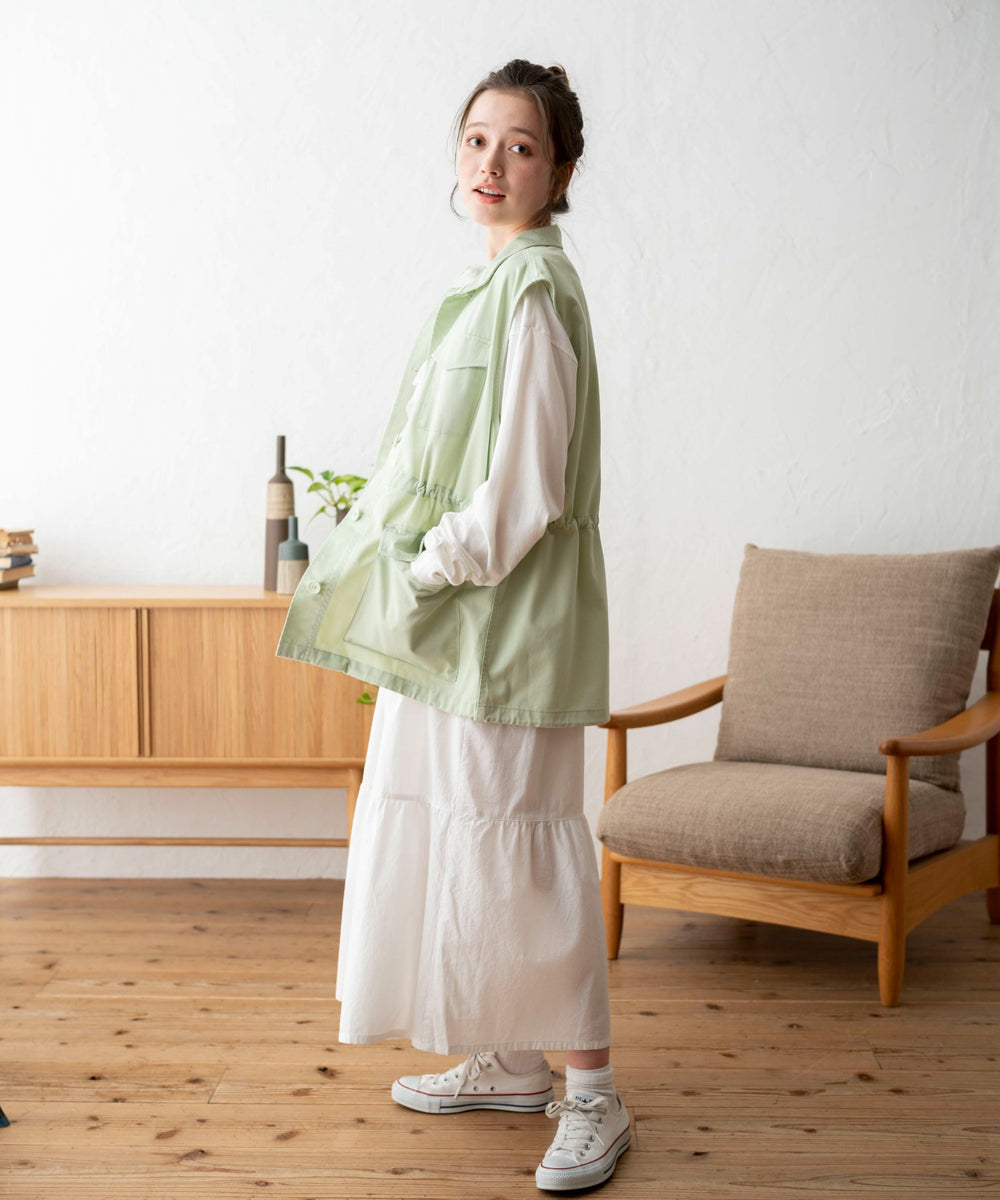 グリーン モデル：160cm F着用