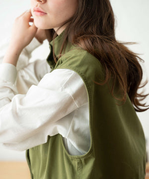 カーキ モデル：160cm F着用