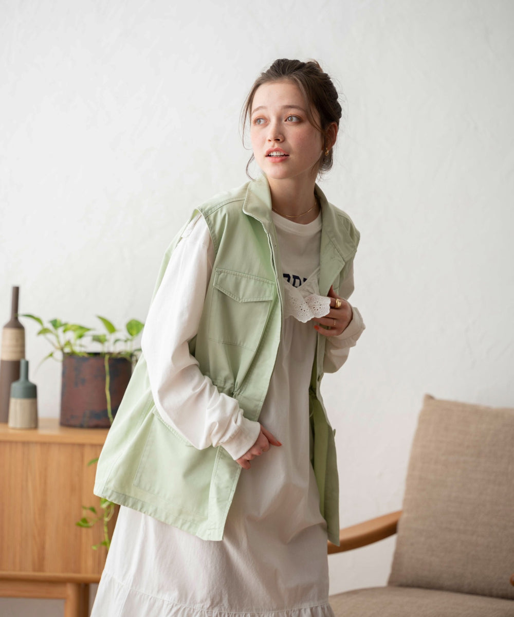 グリーン モデル：160cm F着用