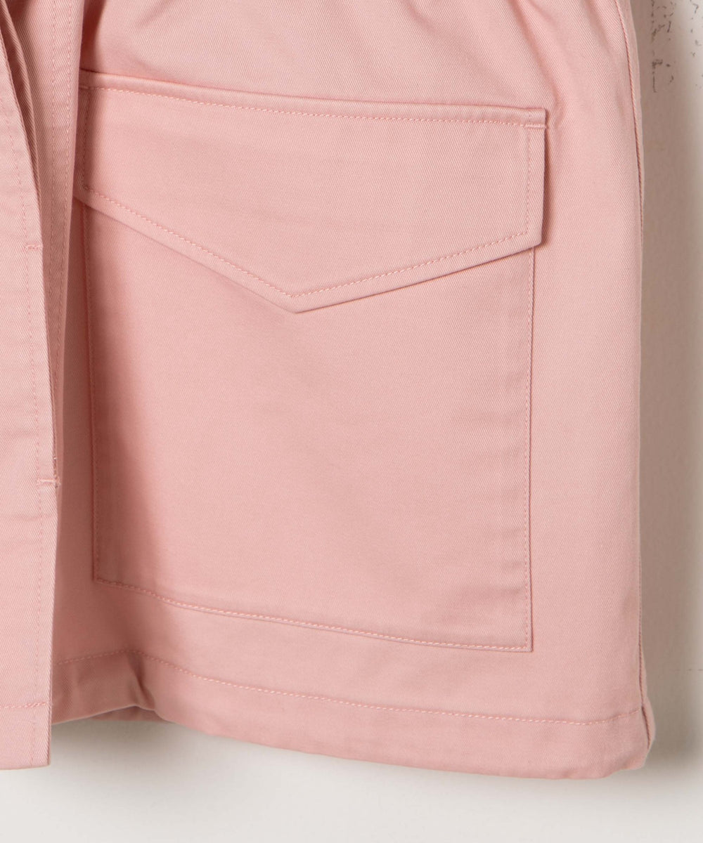 スタンドネックミリタリーベスト