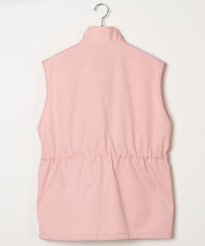 スタンドネックミリタリーベスト