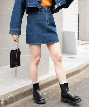 デニム濃 モデル：160cm S着用