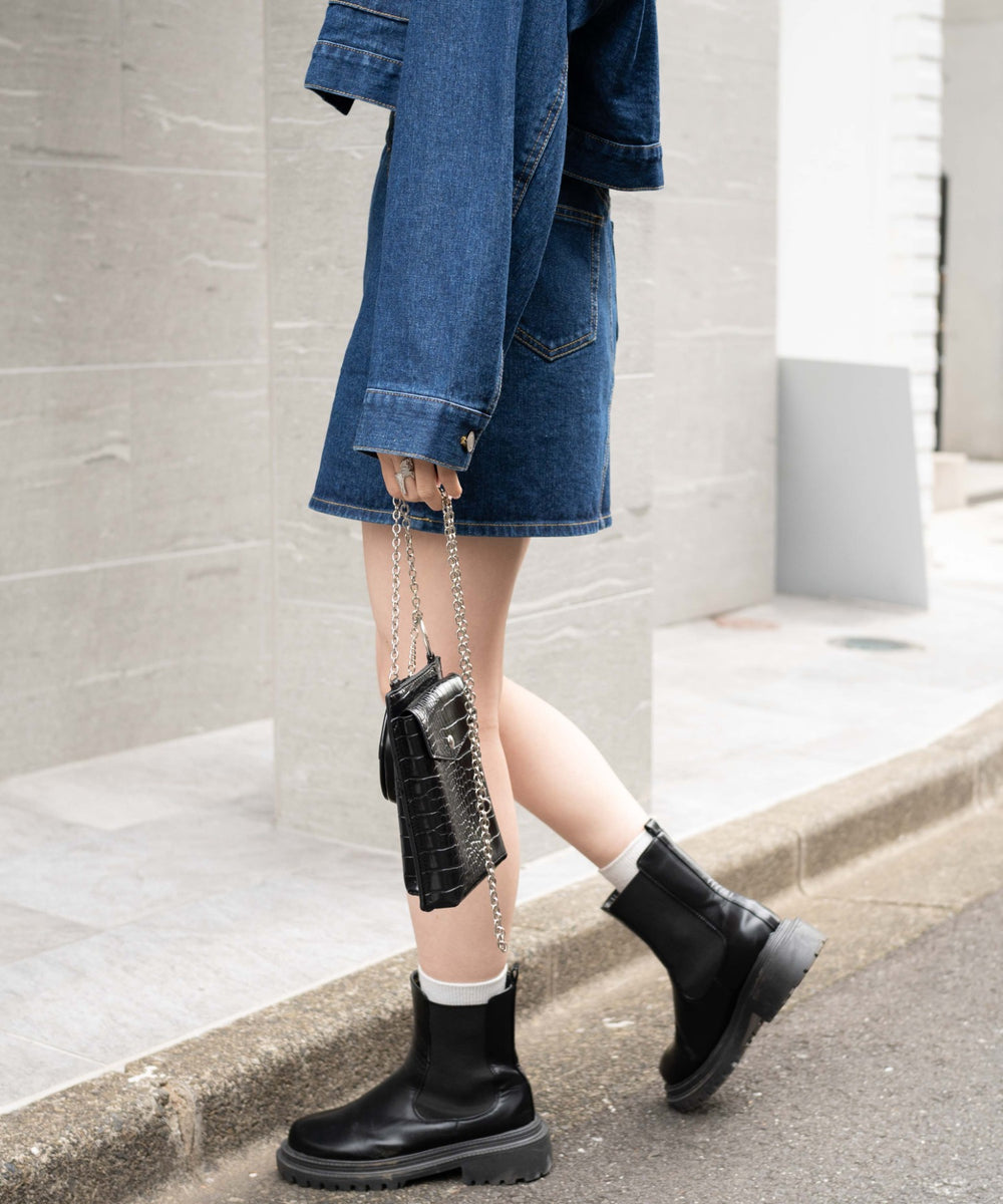 デニム濃 モデル：160cm S着用