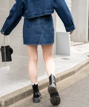 デニム濃 モデル：160cm S着用