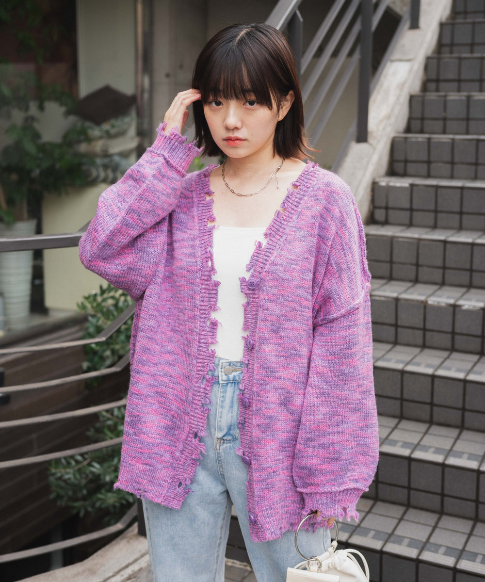 パープル モデル：160cm F着用