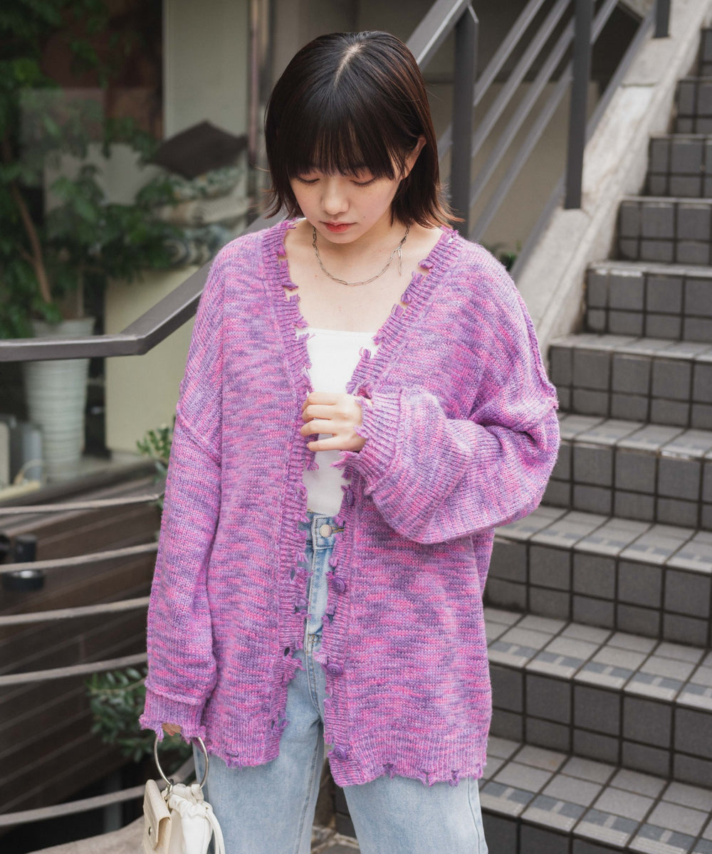 パープル モデル：160cm F着用