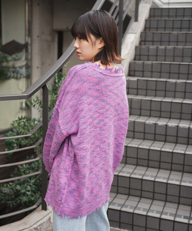 パープル モデル：160cm F着用