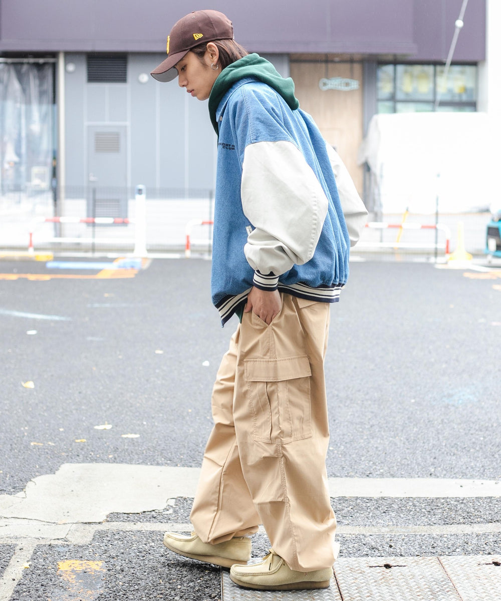 デニム淡色 モデル：175cm L着用