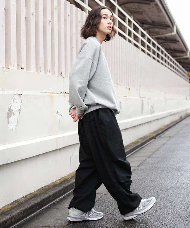 杢グレー モデル：174cm L着用