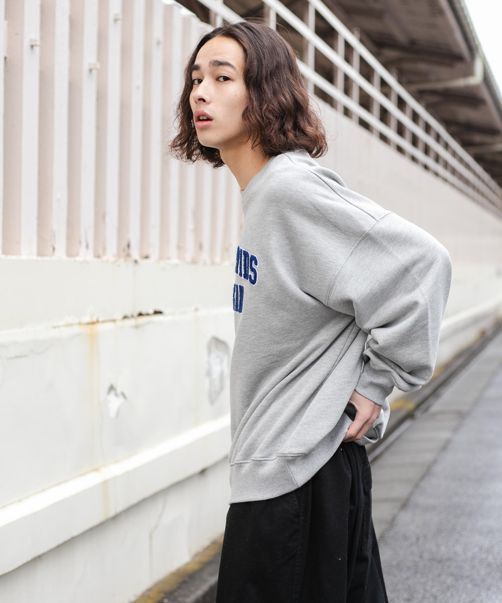 杢グレー モデル：174cm L着用