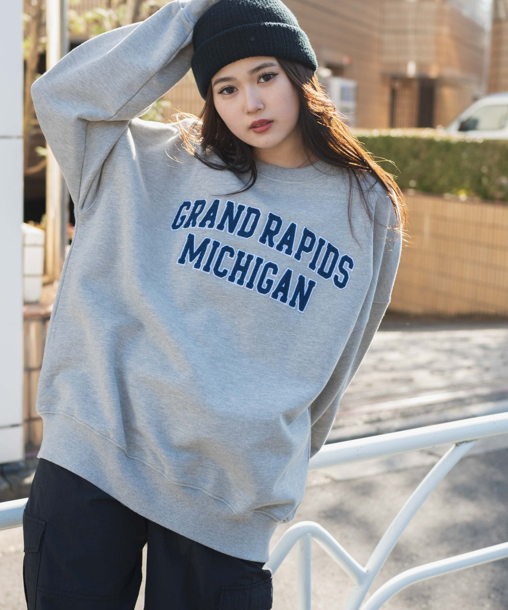 杢グレー モデル：162cm L着用