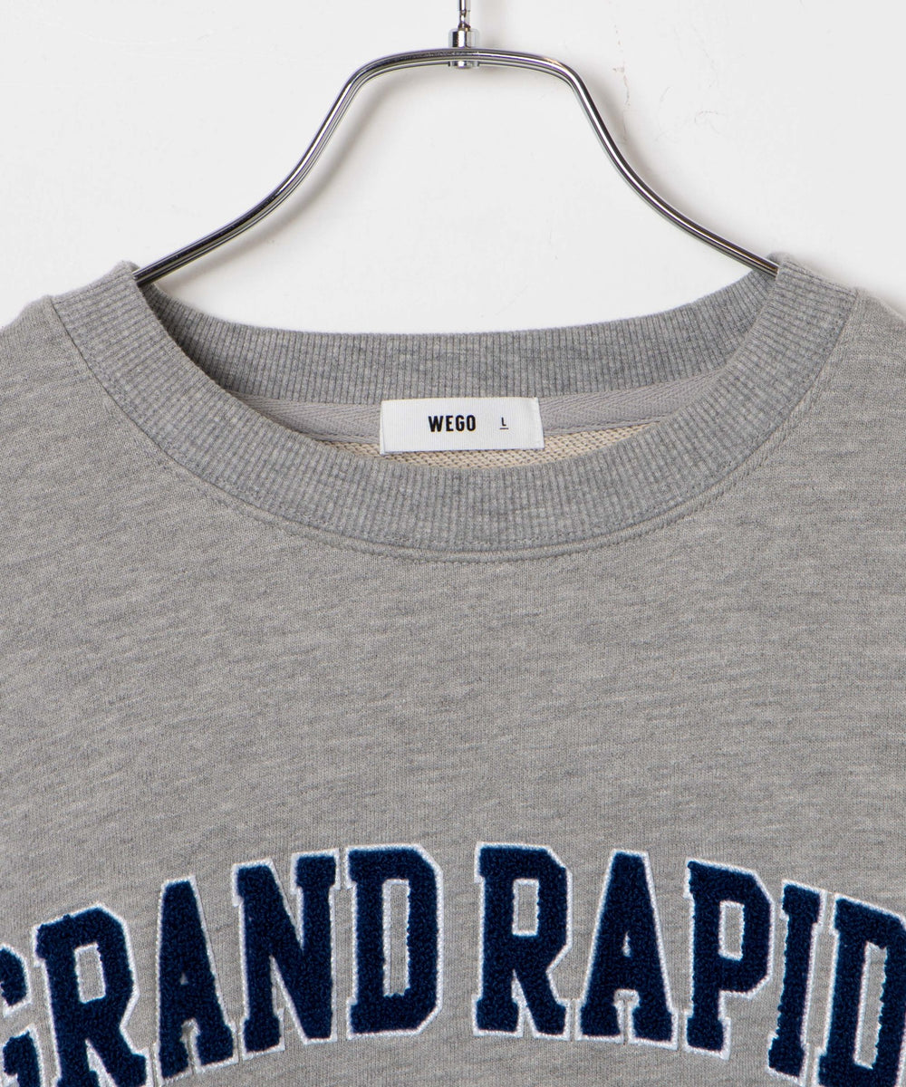 ヘビーウエイトサガラワッペンプルオーバー