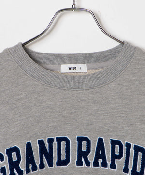 ヘビーウエイトサガラワッペンプルオーバー