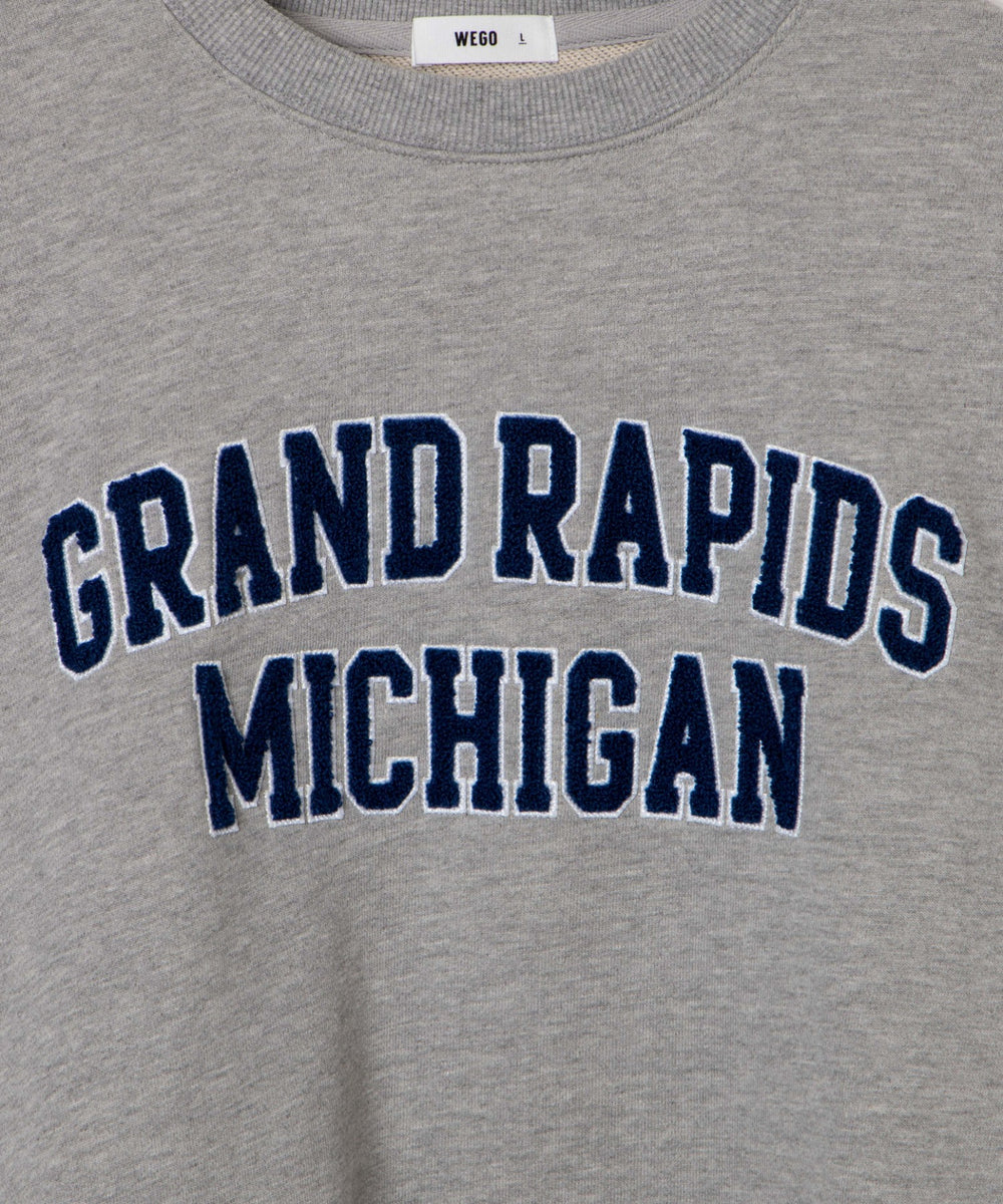 ヘビーウエイトサガラワッペンプルオーバー