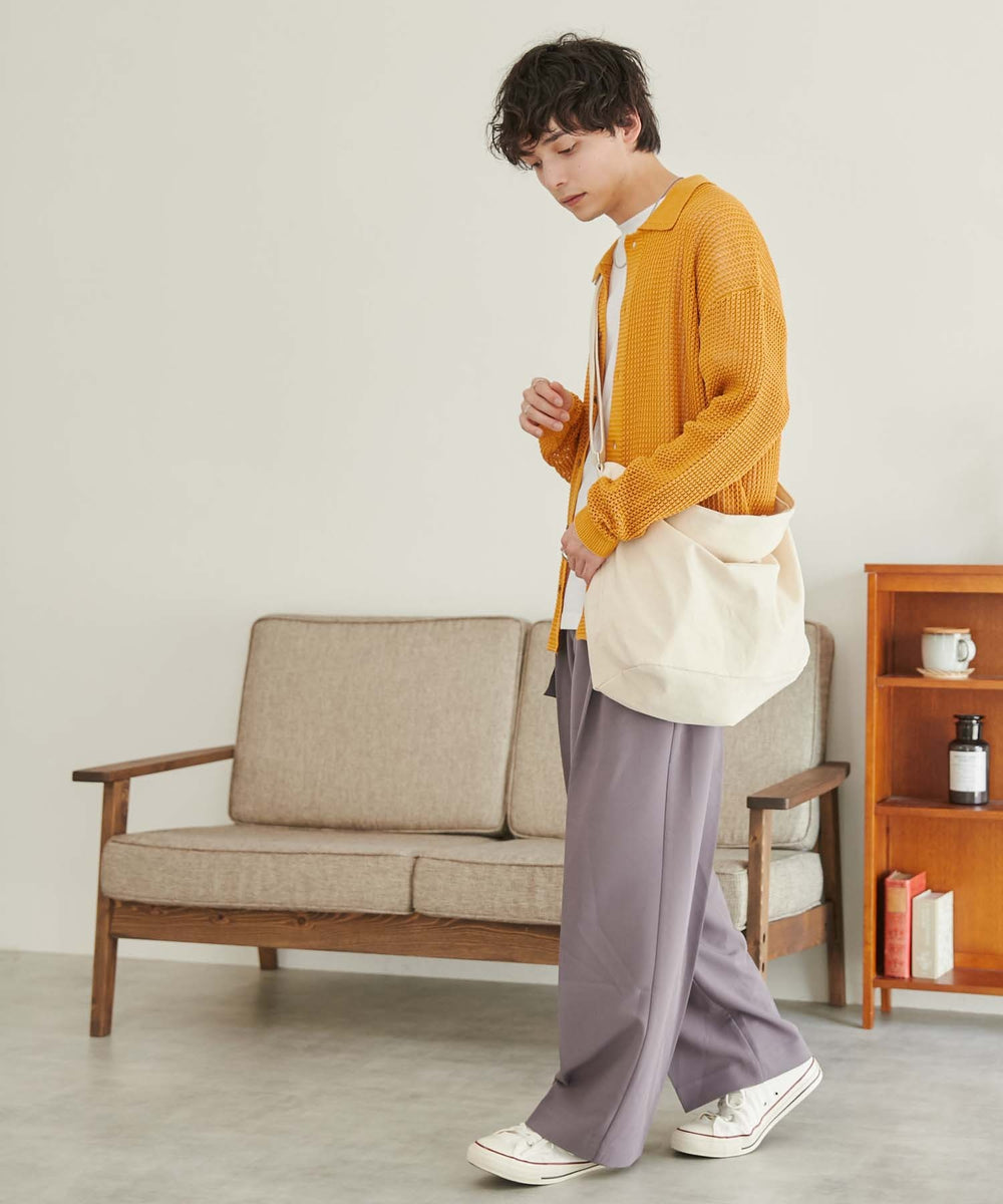 マスタード モデル : 175cm L着用