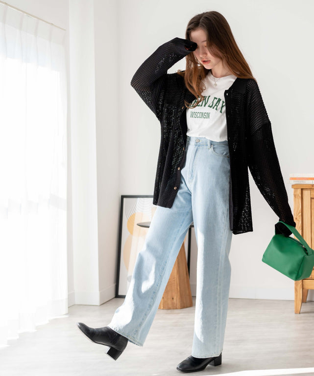 ブラック 　モデル:162cm L着用