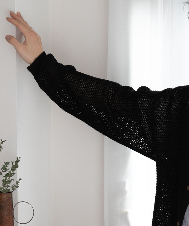 ブラック 　モデル:162cm L着用