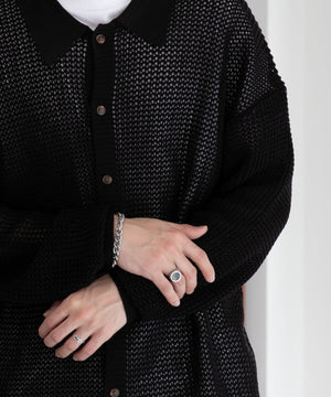 メッシュニットBIGシャツ