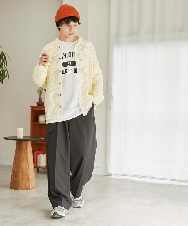 ホワイト モデル : 175cm L着用